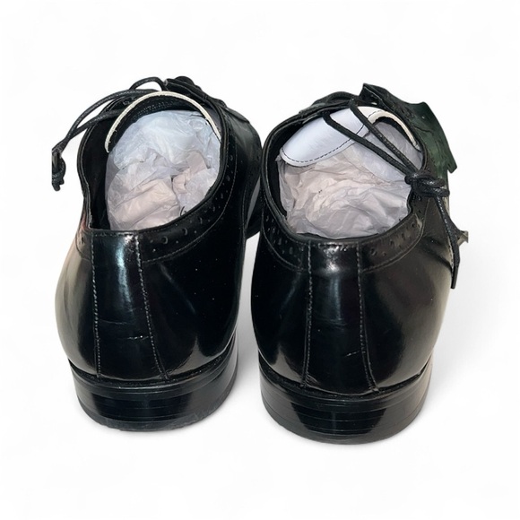 Stacy Adams Two-Tone Black and White Oxfords main image 8